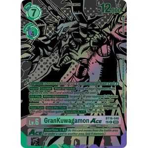 GranKuwagamon Ace (Textured) – BT16 Beginning Observer | Carta DIGIMON en México