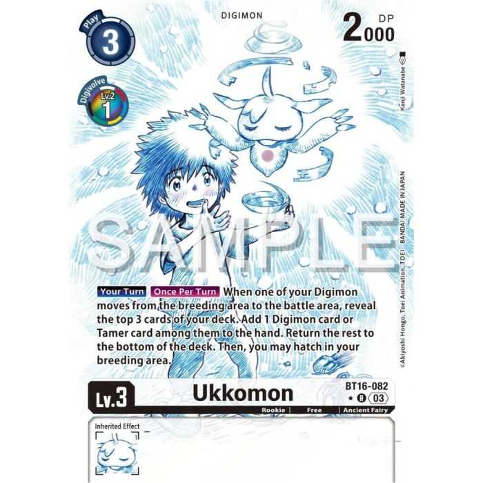 Ukkomon (Alternate Art) – BT16 Beginning Observer | Carta DIGIMON en México