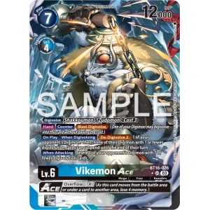 Vikemon Ace (Alternate Art) – BT16 Beginning Observer | Carta DIGIMON en México