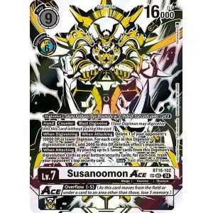 Susanoomon ACE (Textured) – BT18-19 Special Booster 2.0 | Carta DIGIMON en México