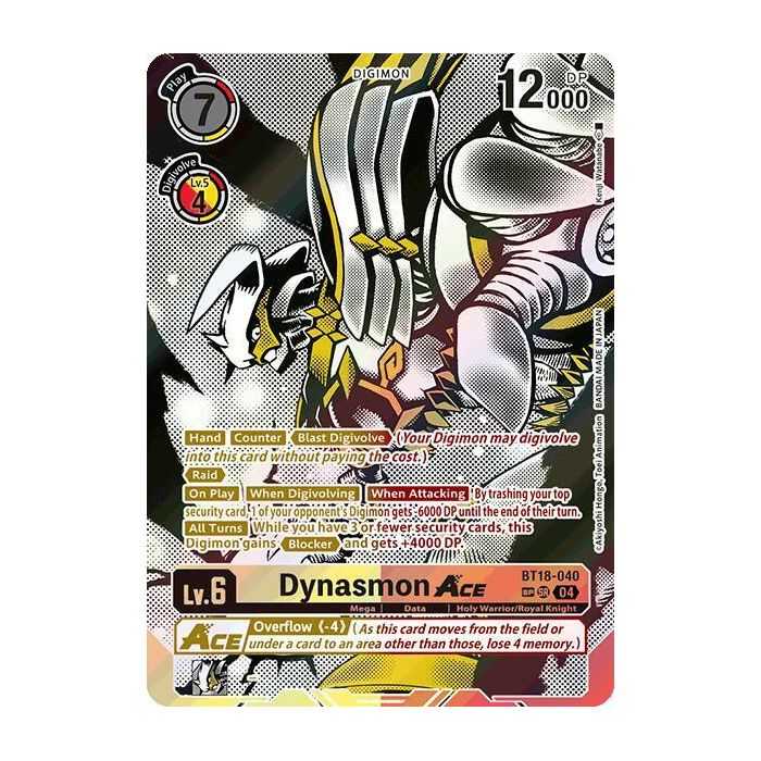 Dynasmon ACE (Textured) – BT18-19 Special Booster 2.0 | Carta DIGIMON en México