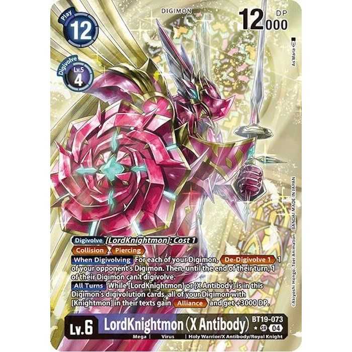 LordKnightmon (X Antibody) (Alternate Art) – BT18-19 Special Booster 2.0 | Carta DIGIMON en México