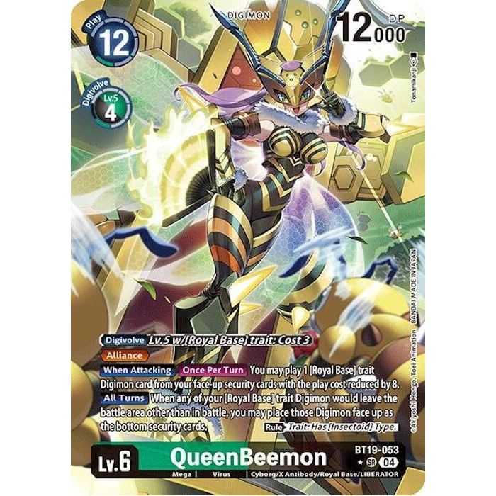 QueenBeemon (Alternate Art) – BT18-19 Special Booster 2.0 | Carta DIGIMON en México