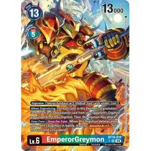 EmperorGreymon (Alternate Art) – BT18-19 Special Booster 2.0 | Carta DIGIMON en México