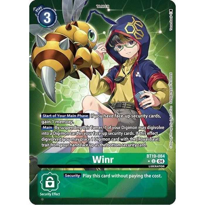 Winr (Alternate Art) – BT18-19 Special Booster 2.0 | Carta DIGIMON en México