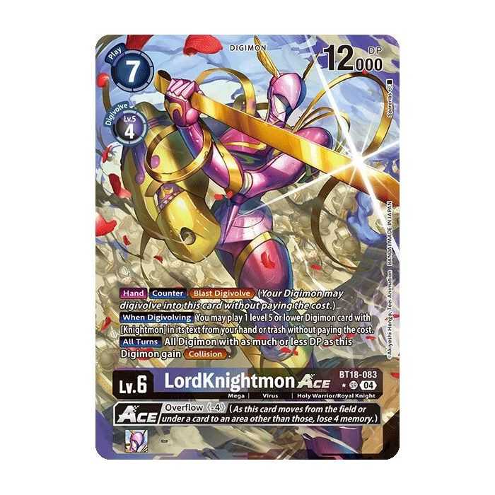 LordKnightmon ACE (Alternate Art) – BT18-19 Special Booster 2.0 | Carta DIGIMON en México