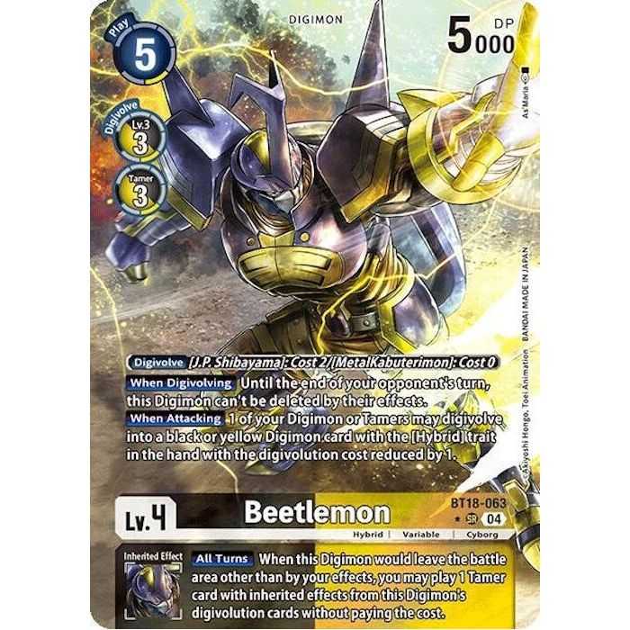 Beetlemon (Alternate Art) – BT18-19 Special Booster 2.0 | Carta DIGIMON en México