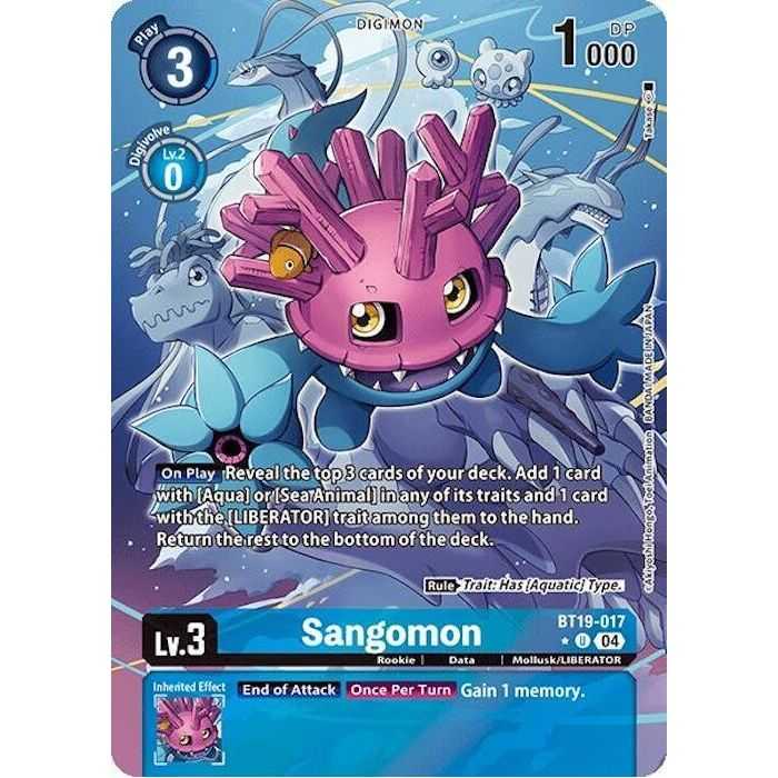 Sangomon (Alternate Art) – BT18-19 Special Booster 2.0 | Carta DIGIMON en México