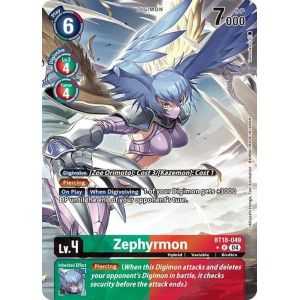 Zephyrmon (Alternate Art) – BT18-19 Special Booster 2.0 | Carta DIGIMON en México