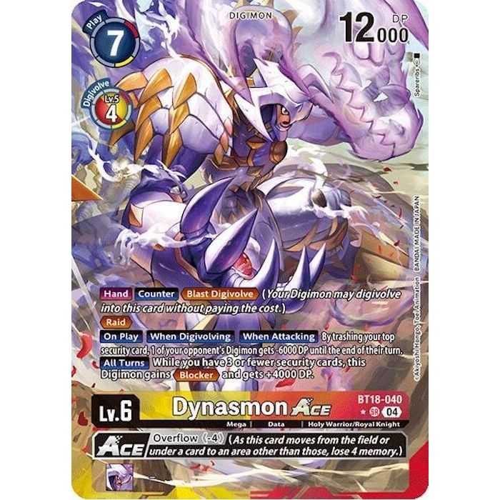 Dynasmon ACE (Alternate Art) – BT18-19 Special Booster 2.0 | Carta DIGIMON en México
