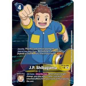 J.P. Shibayama (Promotion Pack) – BT18-19 Special Booster 2.0 | Carta DIGIMON en México