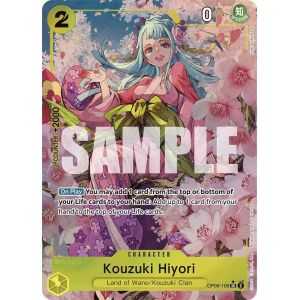 Kouzuki Hiyori (Alternate Art) (PRB-01) – OP6 Wings of the Captain | Carta ONE PIECE en México