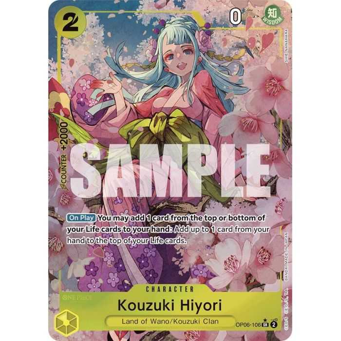 Kouzuki Hiyori (Alternate Art) (PRB-01) – OP6 Wings of the Captain | Carta ONE PIECE en México