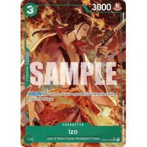 Izo (Uncommon) (Alternate Art) (PRB-01) – OP1 Romance Dawn | Carta ONE PIECE en México
