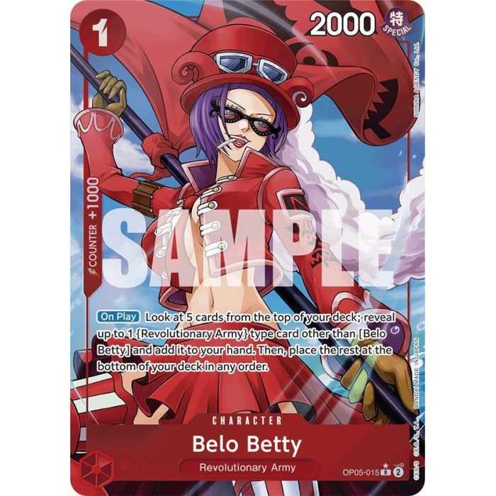 Belo Betty (Alternate Art) (PRB-01) – OP5 Awakening of the New Era | Carta ONE PIECE en México