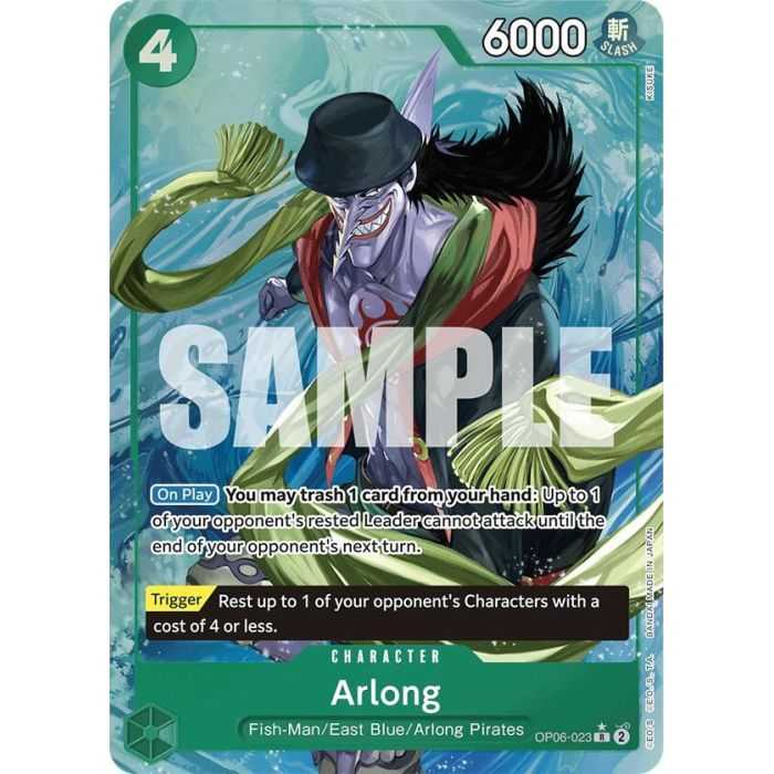 Arlong (Rare) (Alternate Art) (PRB-01) – OP6 Wings of the Captain | Carta ONE PIECE en México