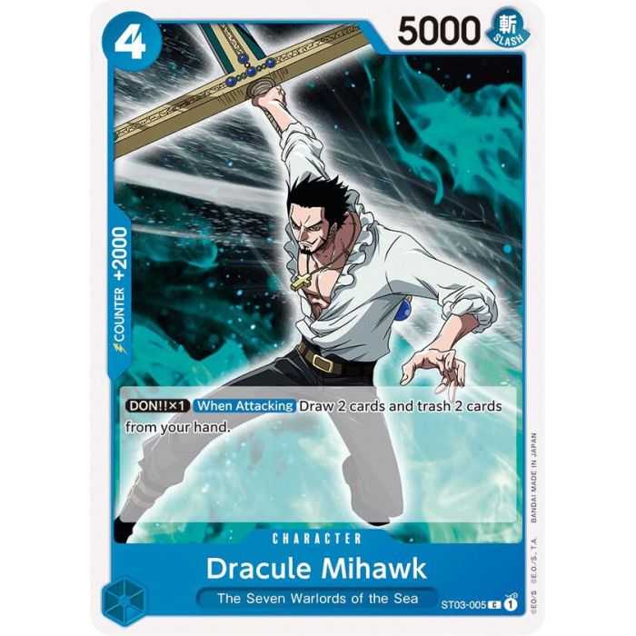 Dracule Mihawk (Jolly Roger Foil) – ONE PIECE DECKS | Carta ONE PIECE en México
