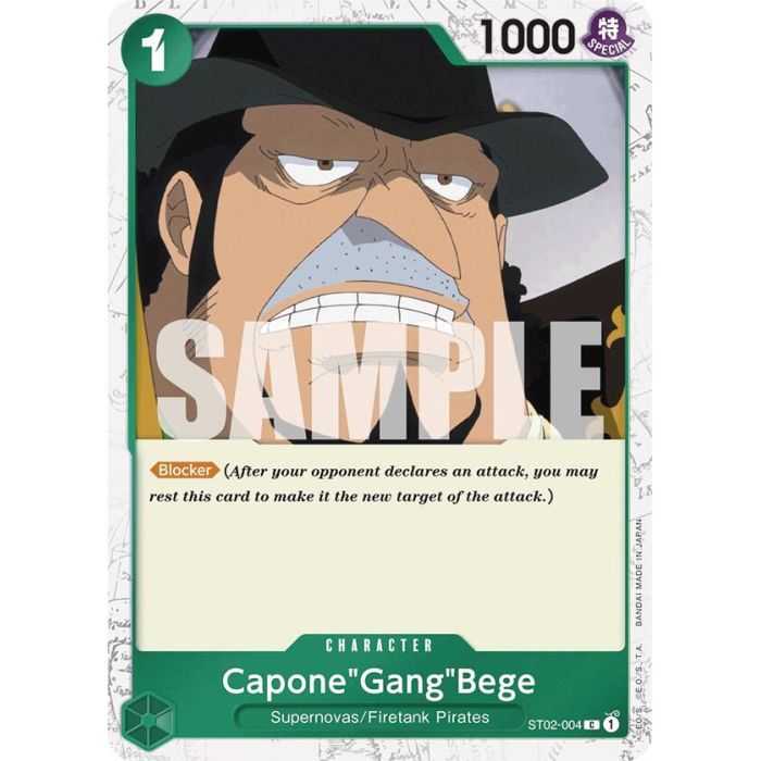 Capone"Gang"Bege (Jolly Roger Foil) – ONE PIECE DECKS | Carta ONE PIECE en México