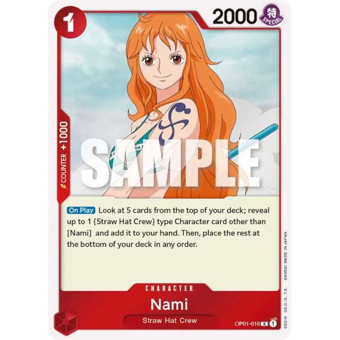 Nami (Rare) – OP1 Romance Dawn | Carta ONE PIECE en México