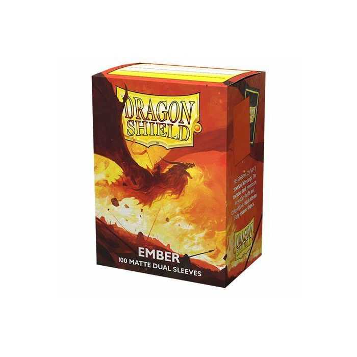 Micas Dragon Shield Standard DUAL Matte C/100 Ember