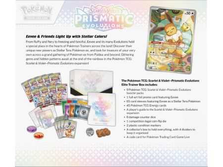 Prismatic Evolutions Elite Trainer Box