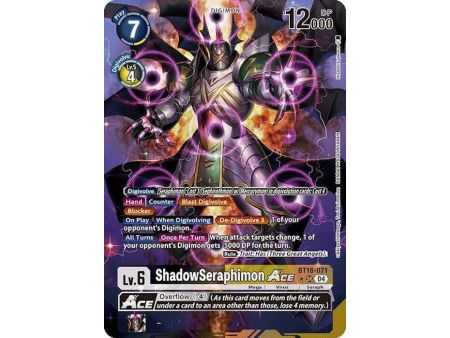 ShadowSeraphimon ACE (Alternate Art) – BT18-19 Special Booster 2.0 | Carta DIGIMON en México