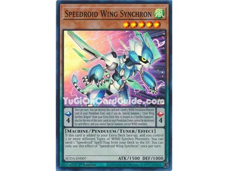 Speedroid Wing Synchron (Super Rare)