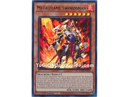 Metalflame Swordsman  (Quarter Century Rare)
