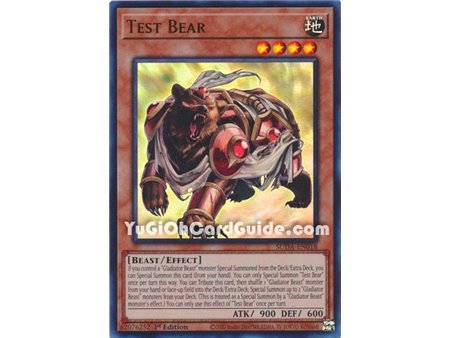 Test Bear (Quarter Century Rare)