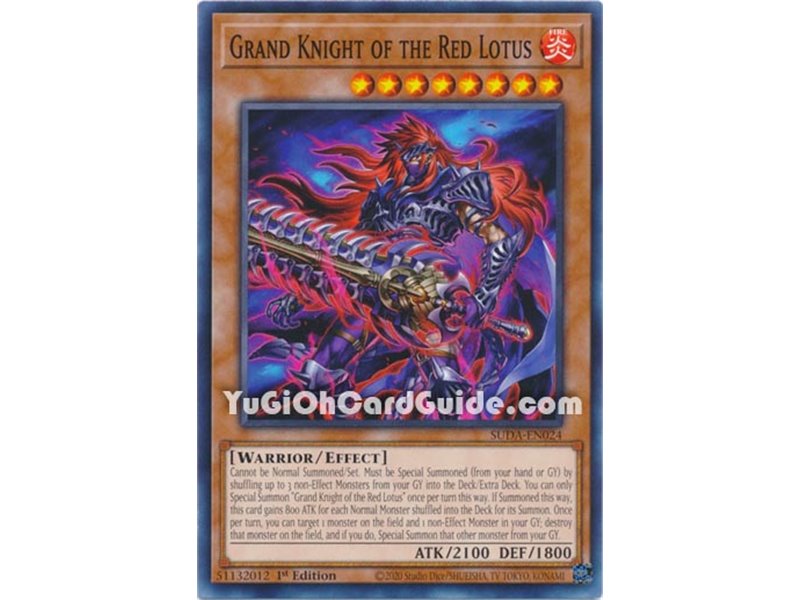 Grand Knight of the Red Lotus (Common)