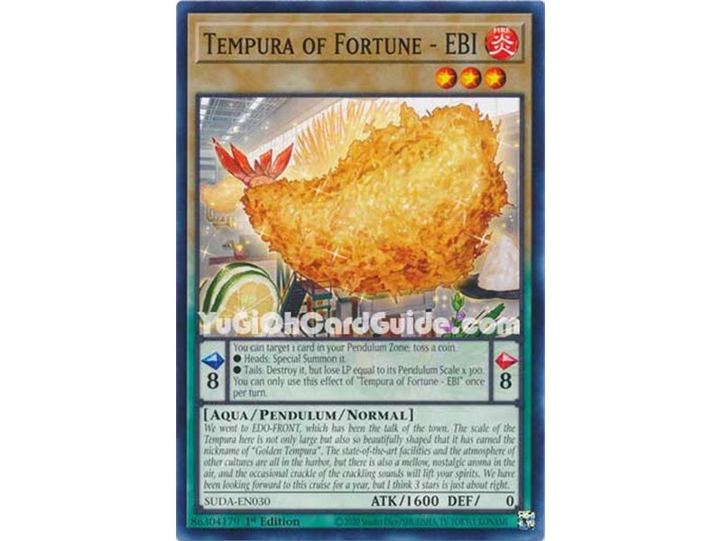 Tempura of Fortune - EBI (Common)
