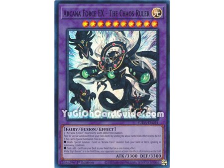 Arcana Force EX - The Chaos Ruler (Super Rare)