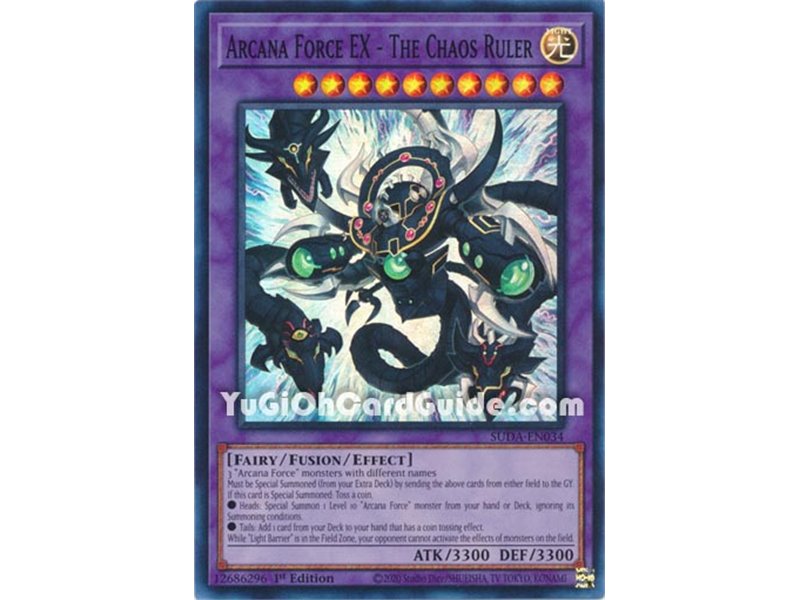 Arcana Force EX - The Chaos Ruler (Super Rare)