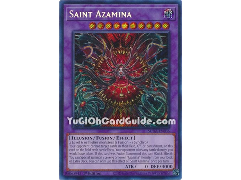 Saint Azamina (Secret Rare)