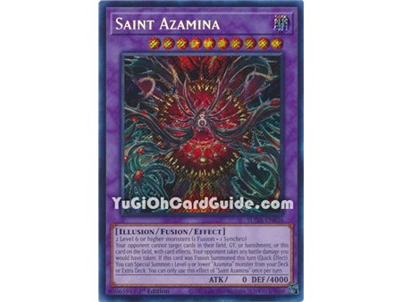 Saint Azamina (Quarter Century Rare)