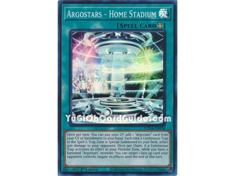 Argostars - Home Stadium (Super Rare)