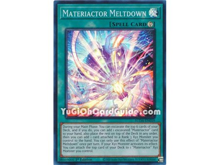 Materiactor Meltdown (Super Rare)