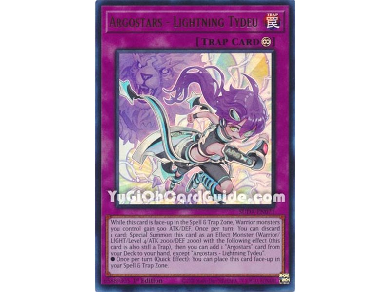 Argostars - Lightning Tydeu (Ultra Rare)