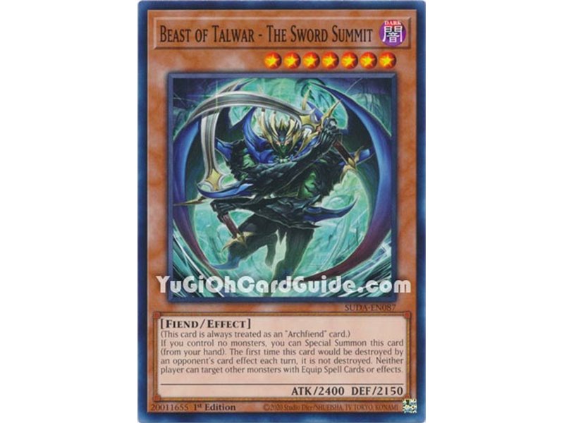 Beast of Talwar - The Sword Summit (Common)