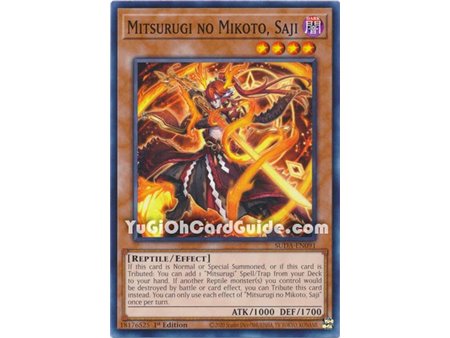 Mitsurugi no Mikoto, Saji (Common)