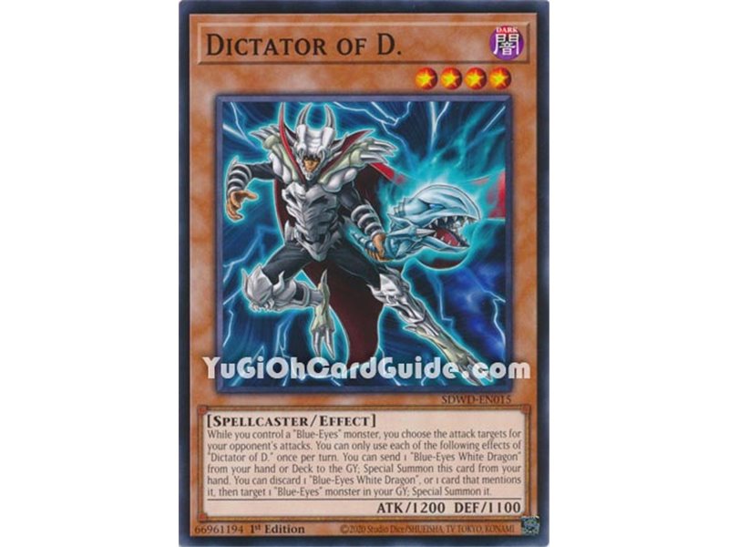 Dictator of D. (Common)