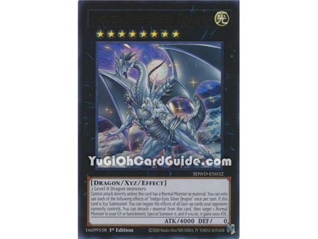 Indigo-Eyes Silver Dragon (Ultra Rare)