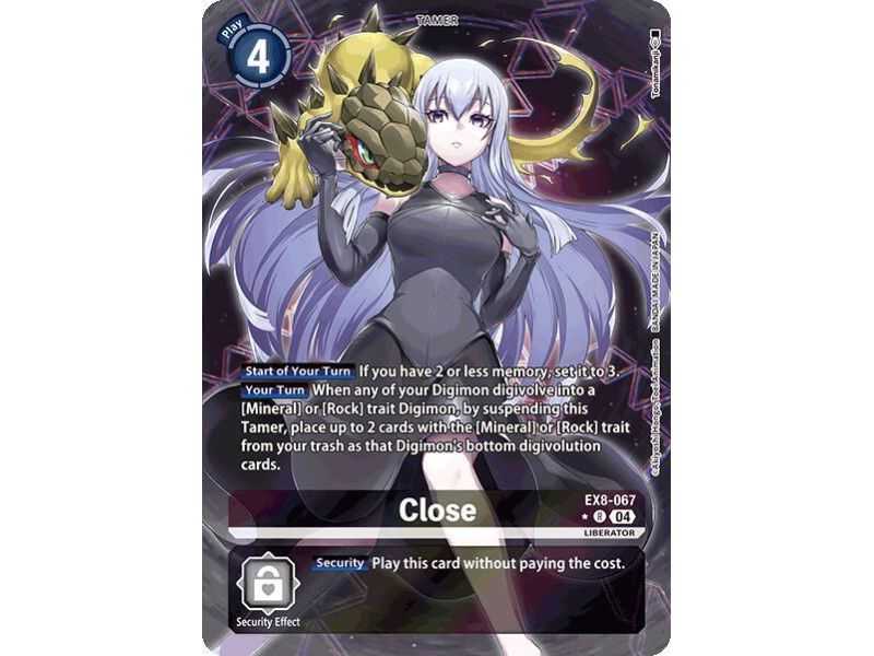 Close (Alternate Art) – EX08 Chain of Liberation | Carta DIGIMON en México