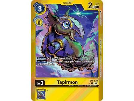 Tapirmon (Limited Foil) – EX08 Chain of Liberation | Carta DIGIMON en México