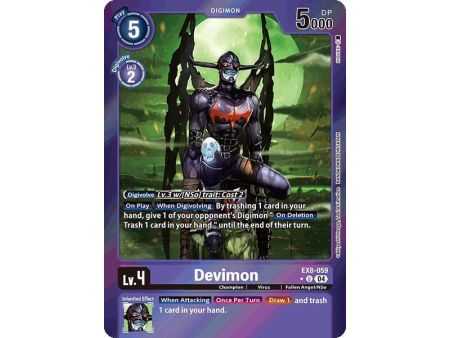 Devimon (Limited Foil) – EX08 Chain of Liberation | Carta DIGIMON en México