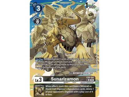 Sunarizamon (Alternate Art) – EX08 Chain of Liberation | Carta DIGIMON en México