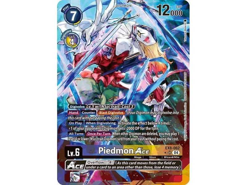 Piedmon ACE (Alternate Art) – EX08 Chain of Liberation | Carta DIGIMON en México