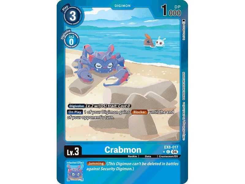 Crabmon (Alternate Art) – EX08 Chain of Liberation | Carta DIGIMON en México
