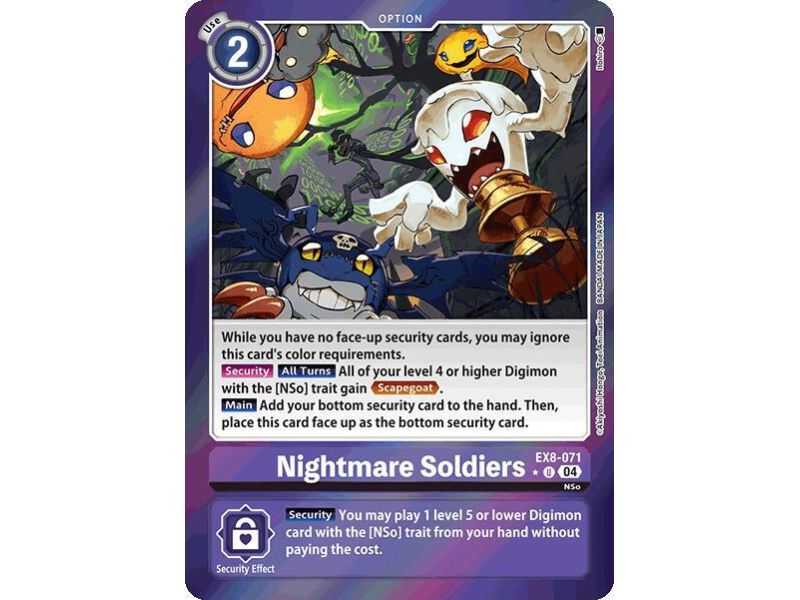 Nightmare Soldiers (Alternate Art) – EX08 Chain of Liberation | Carta DIGIMON en México