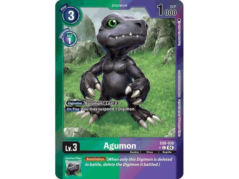 Agumon (Limited Foil) – EX08 Chain of Liberation | Carta DIGIMON en México